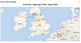 Weekend Soul Event Guide Soul Map Shout 19-25 Aug 2024 image